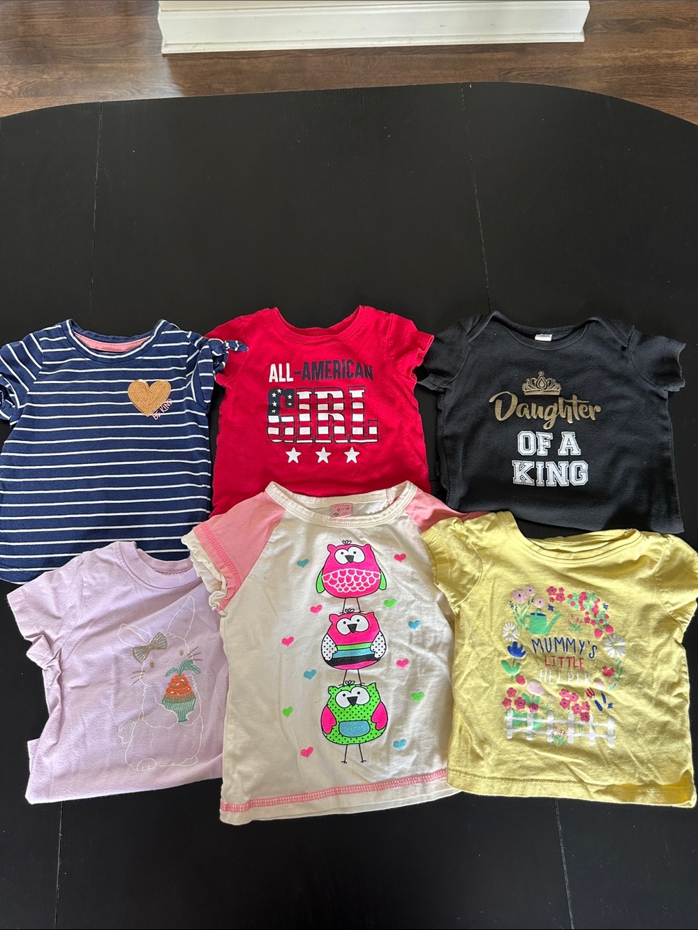 All-American Girl Red Graphic Tee - Kids Shirt
